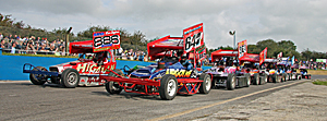 F2 Stock Cars at Mendips Raceway