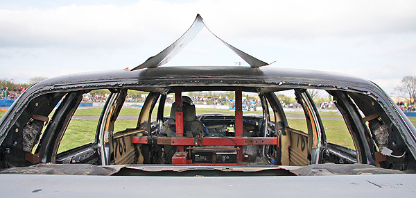 Limo Interior View at Mendips Raceway