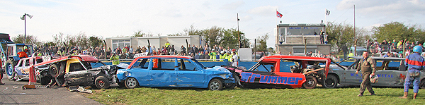 Stretch Limos at Mendips Raceway