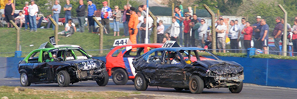 Bangers at Mendips Raceway