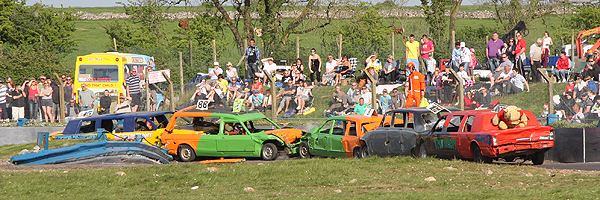 Limos and Hearses at Mendips Raceway